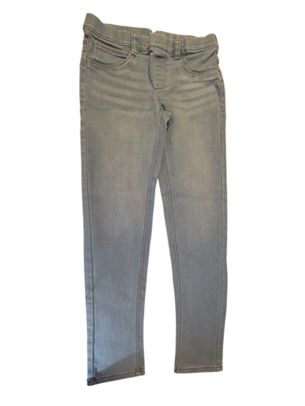 Real Love Girls Size 12 Light Wash Pull-On Skinny Jeggings Stretch Denim Jeans